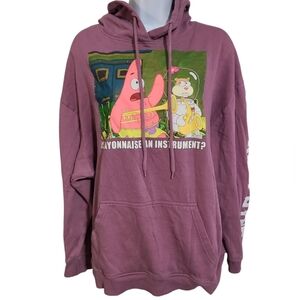 NICKELODEON PATRICK STAR graphic Hoodie 1X